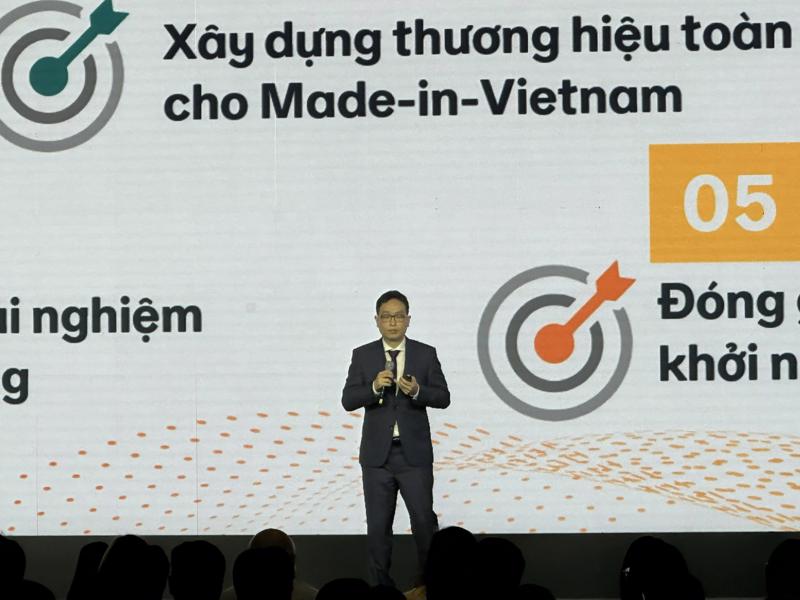 Ông Gijae Seong, Giám đốc điều hành Amazon Global Selling Việt Nam tại sự kiện Amazon Week 2022 sáng 31/10 tại TP.HCM.