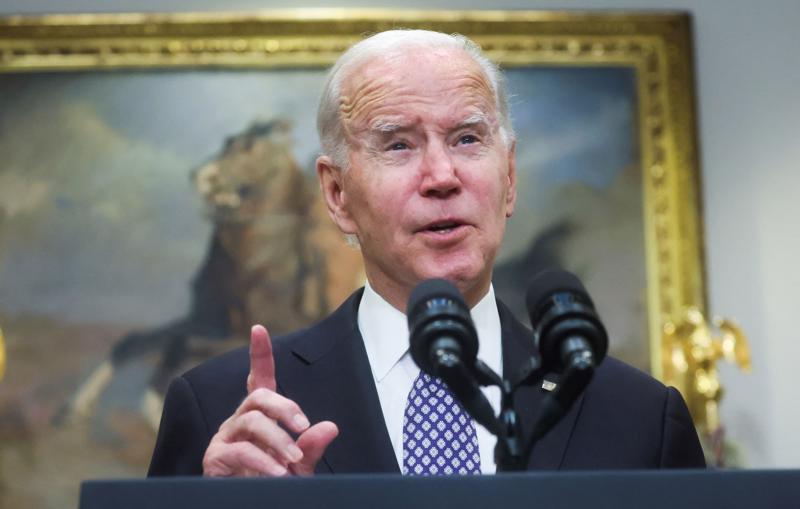 Tổng thống Mỹ Joe Biden phát biểu tại Nhà Trắng ngày 31/10 - Ảnh: Getty Images