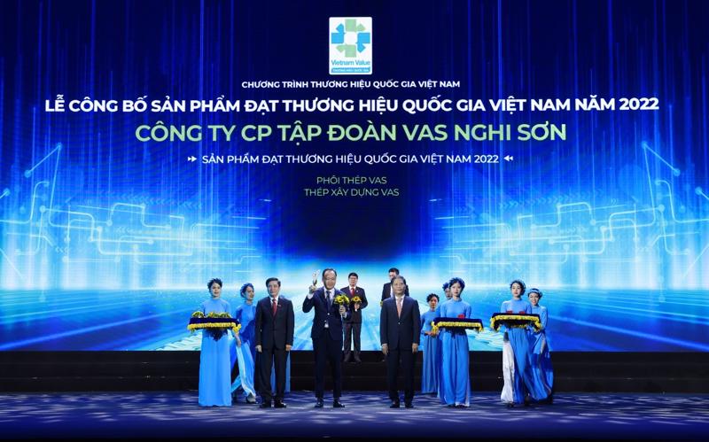 VAS Group vinh dự được xướng tên là Thương hiệu Quốc gia Việt Nam năm 2022.