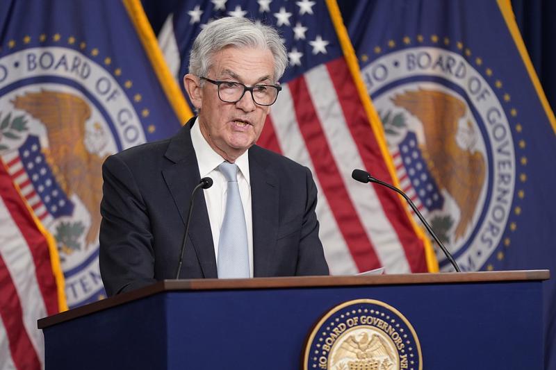 Chủ tịch Fed Jerome Powell trong cuộc họp báo ngày 2/11 - Ảnh: Reuters.