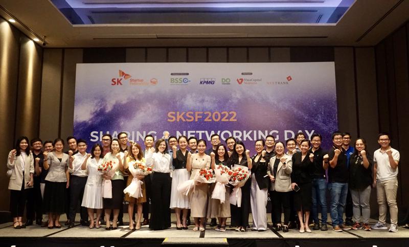 Những startup xuất sắc tại sự kiện chia sẻ và kết nối của SKSF 2022.