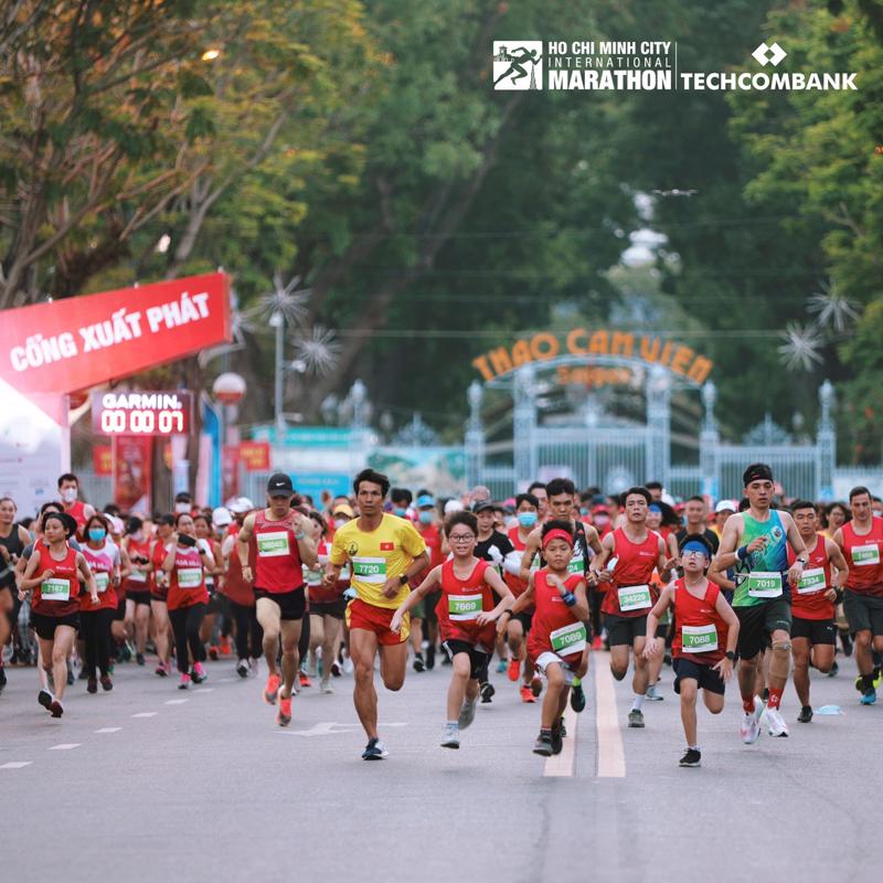 Giải Marathon Quốc tế TP.HCM Techcombank Mùa thứ 5 thu hút hơn 14.000 vận động viên đến từ 64 quốc gia và vùng lãnh thổ trên thế giới.