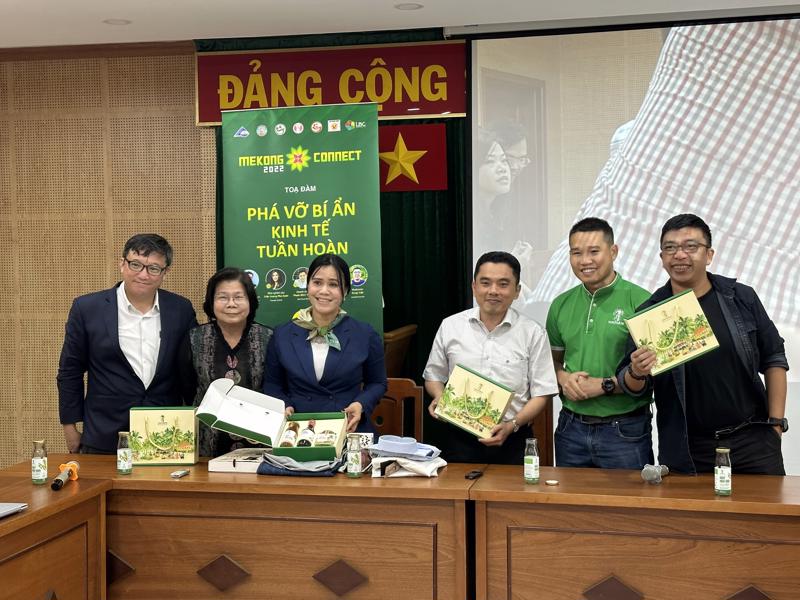 Tọa đàm "Phá vỡ bí ẩn kinh tế tuần hoàn" sáng 12/11 là một trong những hoạt động bên lề hướng đến Diễn đàn Mekong Connect 2022.
