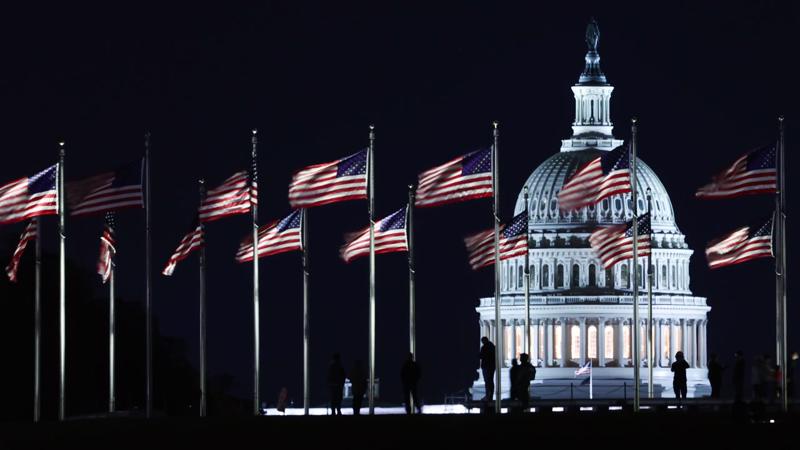 Bên ngoài tòa nhà Quốc hội Mỹ - Ảnh: Getty Images