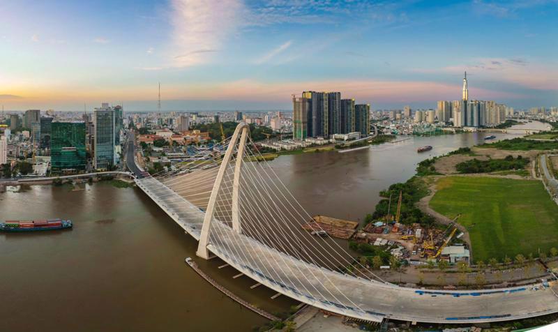 Cầu Thủ Thiêm 2 bắc qua sông Sài Gòn nối đường Tôn Đức Thắng, quận 1 với khu đô thị mới Thủ Thiêm, được đề nghị đặt tên là "Cầu Ba Son".