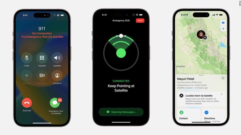 Apple sẽ ra mắt tính năng Emergency SOS dành cho khách hàng sử dụng iPhone 14 tại Hoa Kỳ và Canada