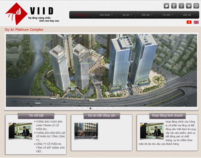Trang web của VIID.