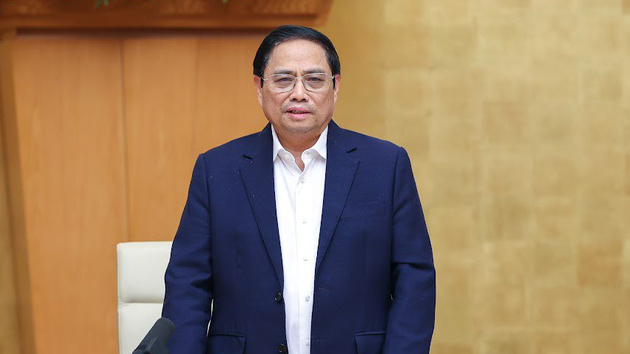 Thủ tướng Chính phủ Phạm Minh Chính khẳng định công tác truyền thông chính sách có vai trò và ý nghĩa rất quan trọng. Ảnh: TTXVN