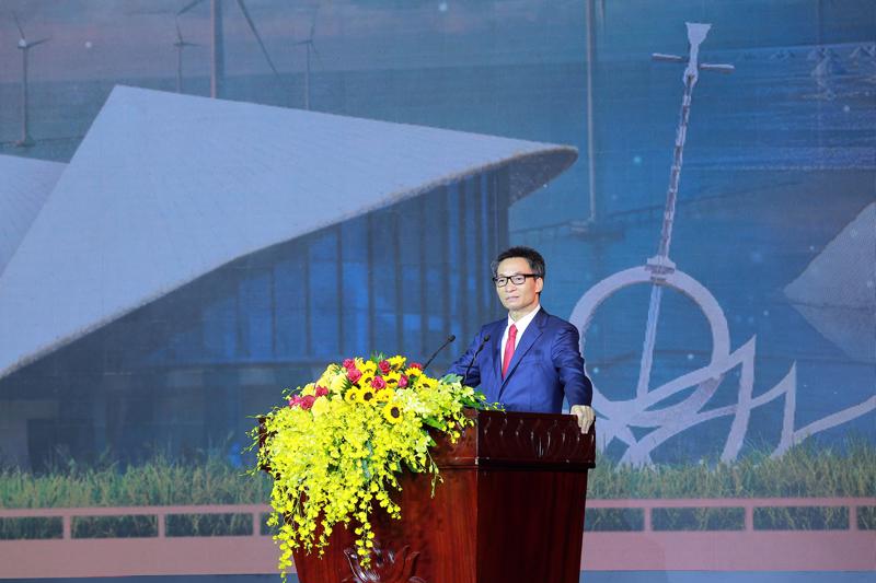 Phó Thủ tướng Vũ Đức Đam phát biểu tại hội nghị - Ảnh: VGP