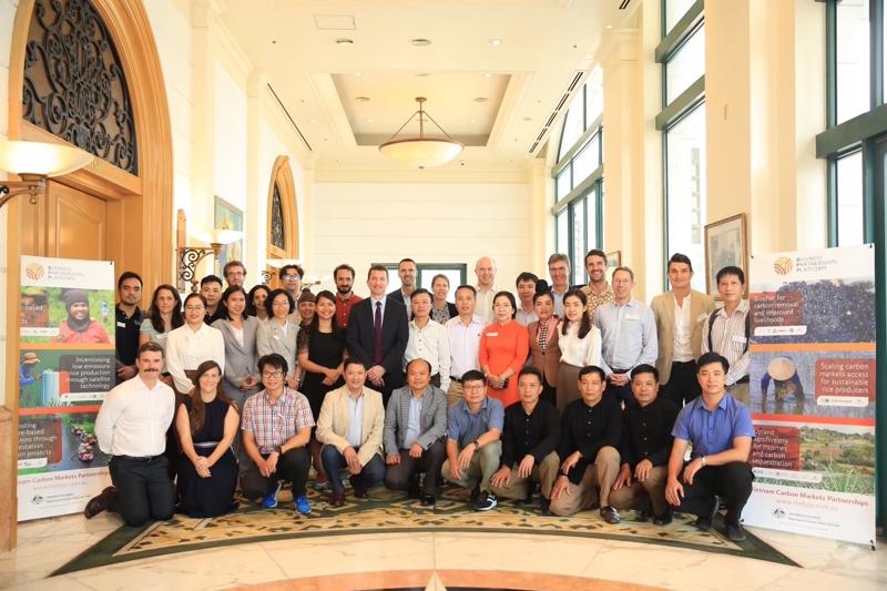 Those involved in the six partnerships. Source: Embassy of Australia in Vietnam