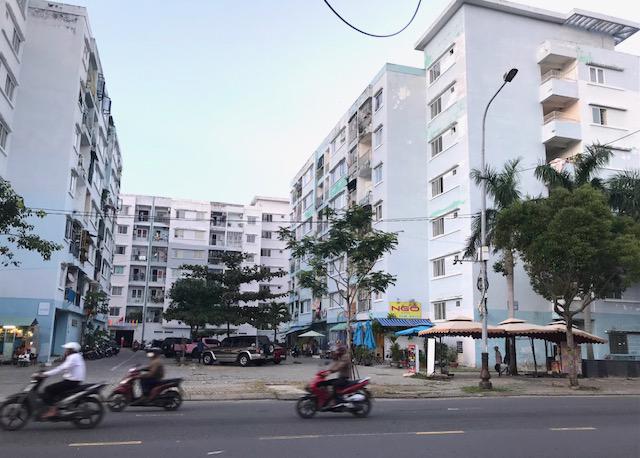 Một khu chung cư nhà ở xã hội trên địa bàn quận Sơn Trà