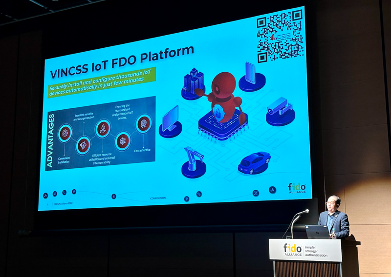 The introduction of the VinCSS IoT FDO platform.