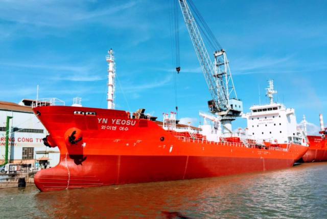 A large vessel built by the Pha Rung Shipbuilding Company. Photo: VnEconomy