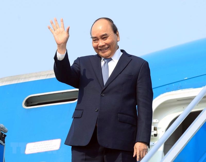 Chủ tịch nước lên đường thăm Indonesia - Ảnh: TTXVN
