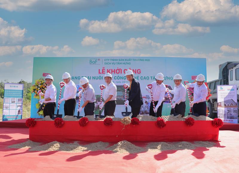 BaF tiếp tục khởi công một trang trại chăn nuôi mới tại Tây Ninh.