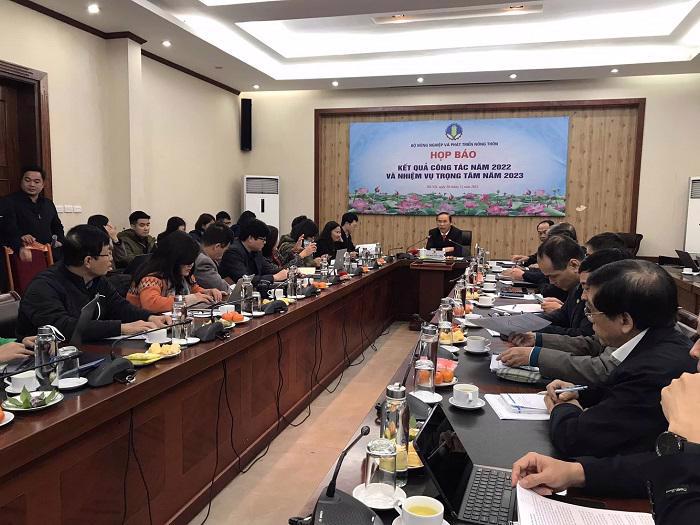 The press briefing on December 30 about the agriculture sector’s performance in 2022.