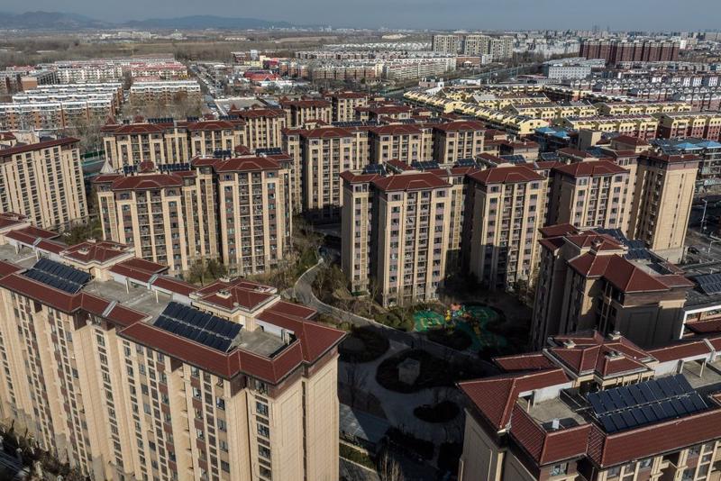 Dự án bất động sản Hai Yue Cheng do Languang phát triển tại Bắc Kinh - Ảnh: Bloomberg