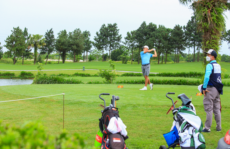 Sân golf Đầm Vạc, TP. Vĩnh Yên từng diễn ra nhiều giải đấu mang tầm khu vực và quốc tế, tiêu biểu là môn golf tại SEA Games 31.