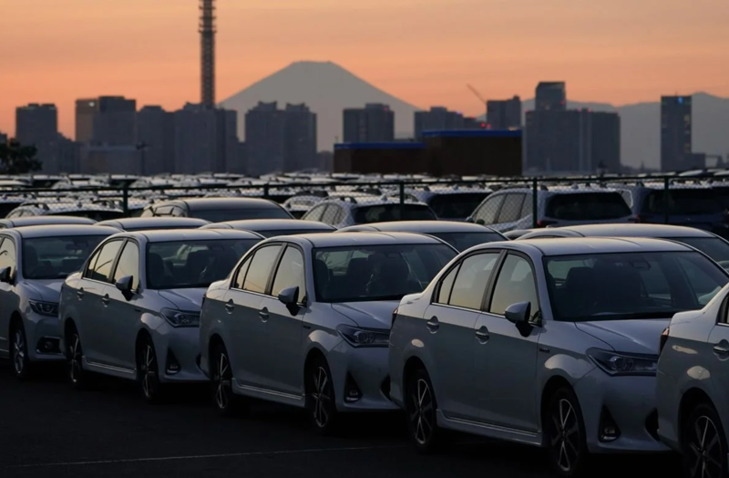 Trong khi ngành công nghiệp ô tô đang trải qua sự chuyển đổi lớn nhất trong cả một thế hệ, những thương hiệu đình đảm Nhật Bản dường như đang tụt lại phía sau - Ảnh: Bloomberg