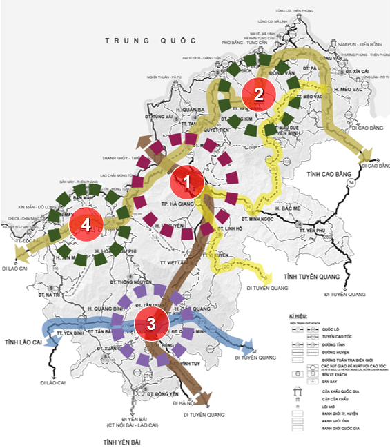 Quy hoạch tỉnh Hà Giang thời kỳ 2021-2030, tầm nhìn đến năm 2050.