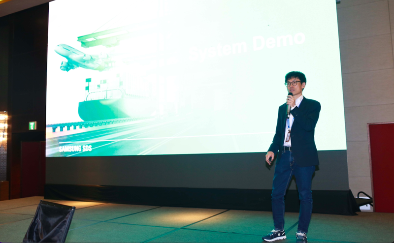 Ông Kim Dongkyun, Trưởng bộ phận Smart Logistics của Samsung SDS khu vực châu Á - Thái Bình Dương chia sẻ về những cơ hội trong lĩnh vực logistics tại Việt Nam. 