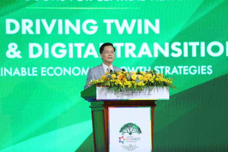 Thứ trưởng Hà Kim Ngọc phát biểu khai mạc Diễn đàn Nhịp cầu Phát triển Việt Nam (Vietnam Connect Forum) năm 2023.
