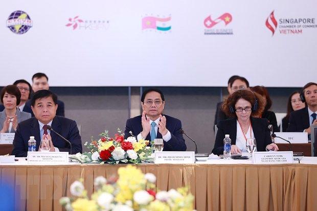 The High-Level Meeting of the annual Vietnam Business Forum.