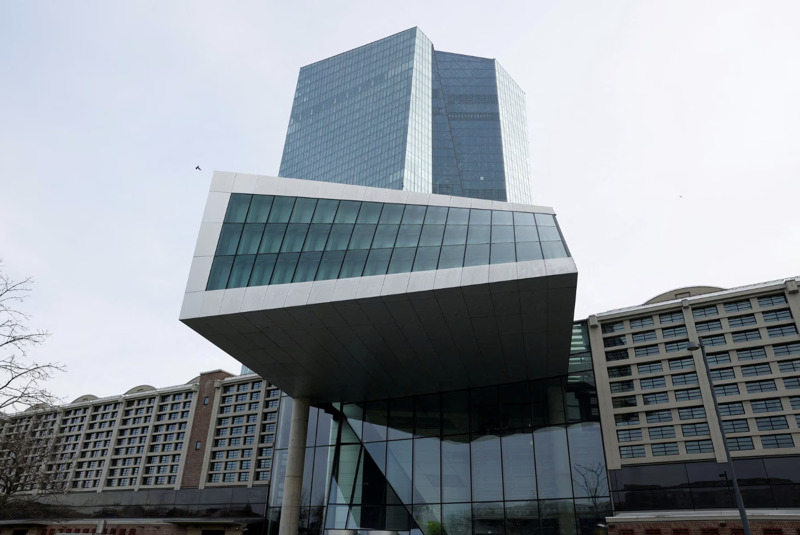 Trụ sở Ngân hàng Trung ương châu Âu (ECB) ở Frankfurt, Đức - Ảnh: Reuters.