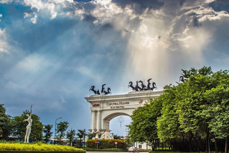 The Main Gate West of Ciputra Hanoi.