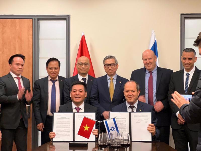 Vietnam and Israel announced the conclusion of FTA negotiations on April 2 in Israel.