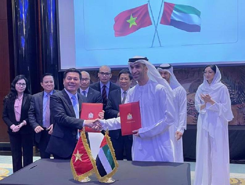 Vietnam & UAE agree to negotiate economic partnership - Nhịp sống kinh tế  Việt Nam & Thế giới