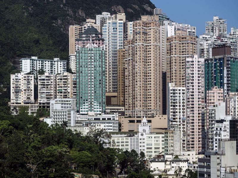 Một khu dân cư ở Hồng Kông - Ảnh: Bloomberg.