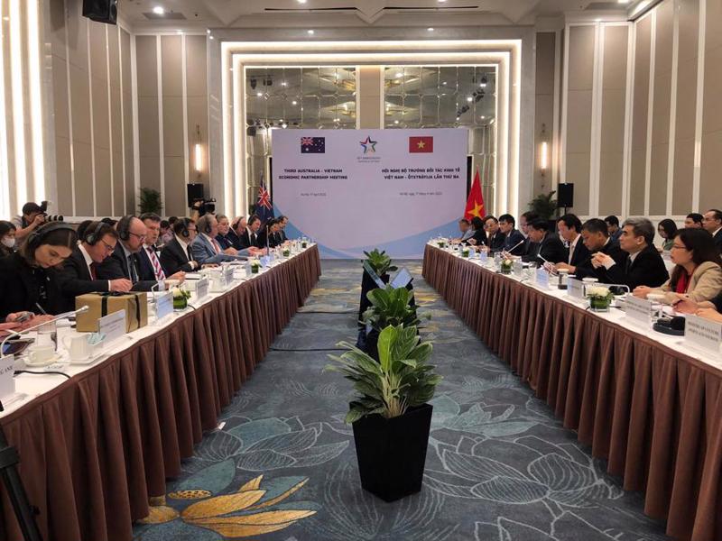 The third Vietnam-Australia Economic Partnership Meeting was held in Hanoi on April 17. 