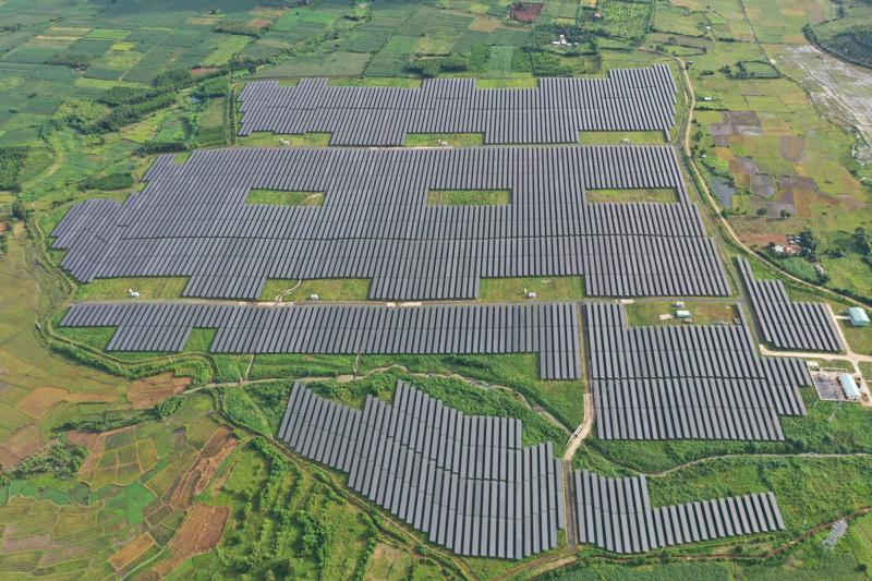 The Thanh Long Phu Yen Solar Power Plant. (Photo: SP Group)