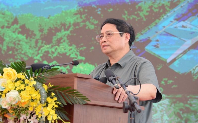 Thủ tướng Phạm Minh Chính: "Dự án Nhà máy nhiệt điện Thái Bình 2 đã khẳng định được sự đúng đắn, kịp thời về các chủ trương, chính sách của Đảng và Nhà nước trong việc thực hiện các chính sách phát triển kinh tế - xã hội bảo đảm an ninh năng lượng".