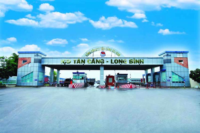 Tan Cang - Long Binh inland depot in Dong Nai province. 