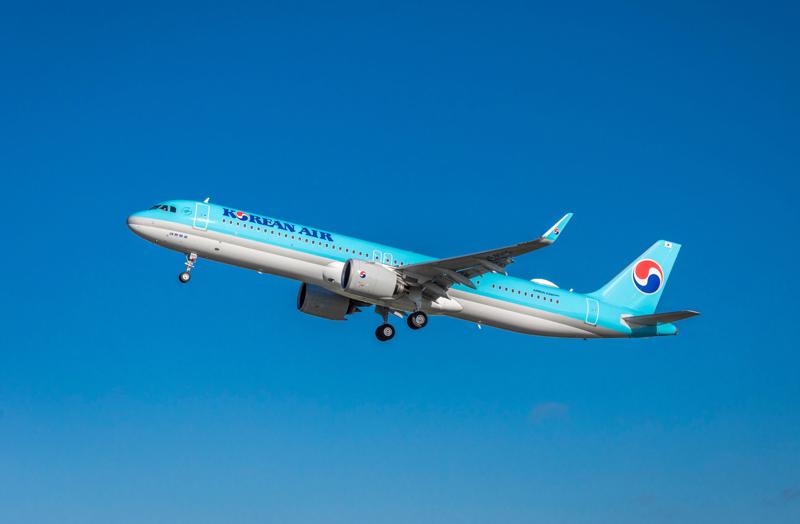 Tàu bay Airbus A321neo thế hệ mới sẽ chính thức được đưa vào vận hành trên chặng bay Seoul Incheon-TP.HCM từ 1/5 tới.