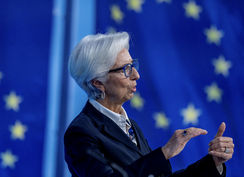 Chủ tịch ECB Christine Lagarde - Ảnh: Reuters.
