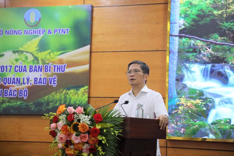 Đồng chí Trần Tuấn An, Ủy viên Bộ Chính trị, Trưởng Ban Kinh tế Trung ương nhấn mạnh vùng Trung du và miền núi Bắc bộ có vị trí đặc biệt quan trọng về kinh tế - xã hội, an ninh - quốc phòng.