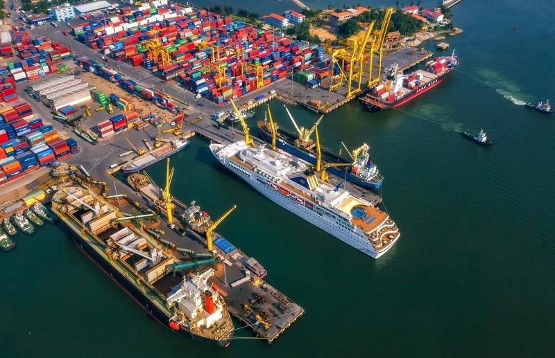 Tien Sa Port in Da Nang. 