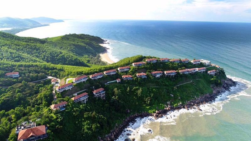 Lang Co Beach in Thua Thien-Hue province. 