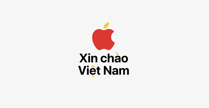Apple Store online in Vietnam.