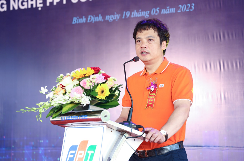 Mr. Nguyen Van Khoa, CEO of FPT Corporation, at the ceremony. Source: FPT Corporation