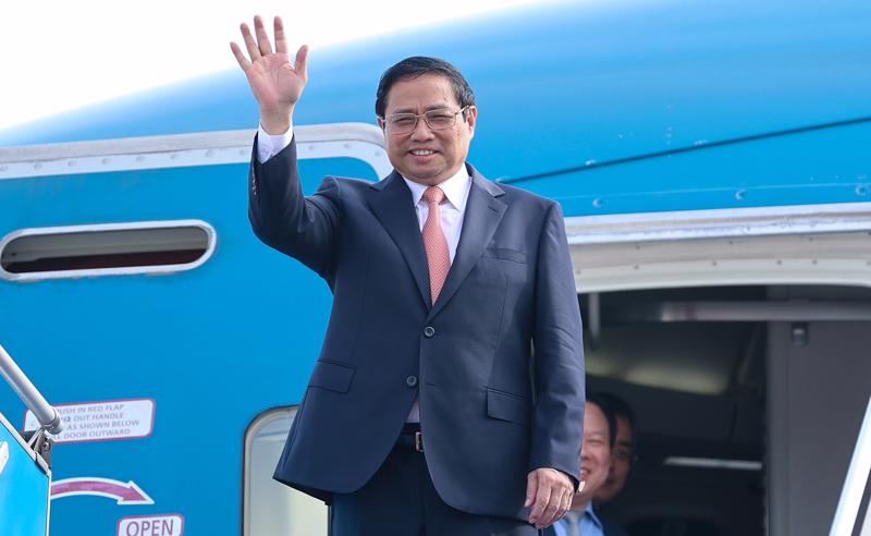 Chuyến công tác làm việc tại Nhật của Thủ tướng Phạm Minh Chính sẽ góp phần tăng cường hơn nữa sự tin cậy, thúc đẩy quan hệ đối tác chiến lược sâu rộng Việt Nam – Nhật Bản ngày càng phát triển - Ảnh: VGP