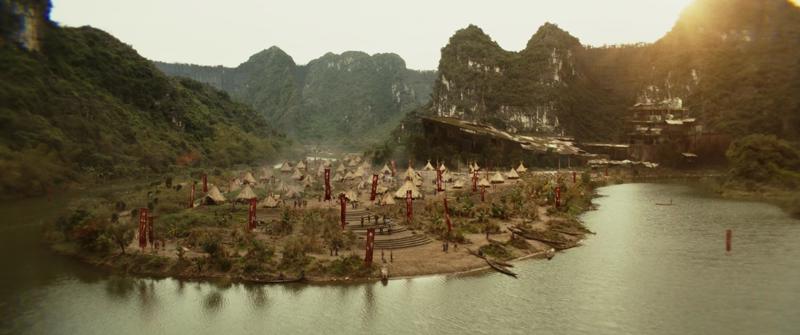 Bối cảnh của bộ phim Kong: Skrull Island tại Ninh Bình.
