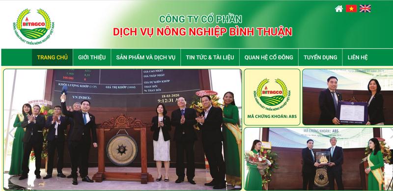 Công ty Cổ phần Dịch vụ Nông nghiệp Bình Thuận - Bitagco.