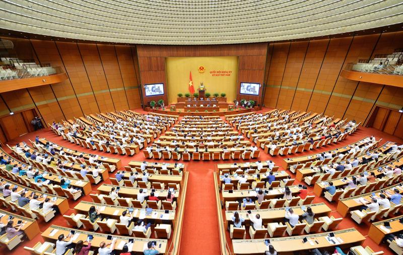 Quốc hội họp phiên toàn thể tại hội trường ngày 29/5 - Ảnh: Quochoi.vn