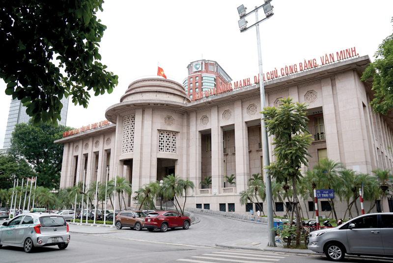 Trụ sở Ngân hàng Nhà nước tại Hà Nội.