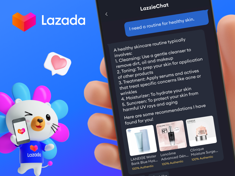 Lazada ra mắt phần mềm LazzieChat tại Đông Nam Á