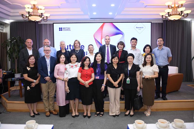 Representatives from the British Council and the VNU-ULIS at the panel discussion. Source: British Council Vietnam